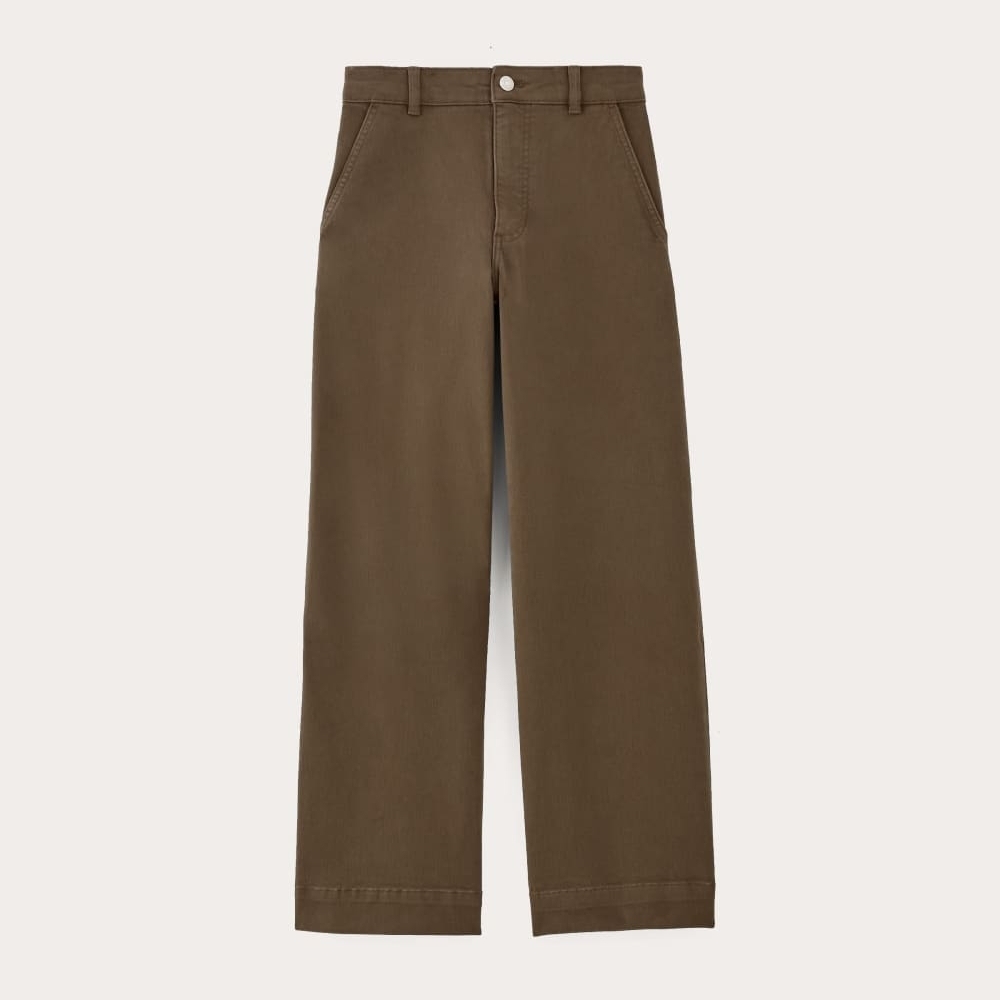EVERLANE THE UTILITY WIDE-LEG PANT | COCOA SIZE 30